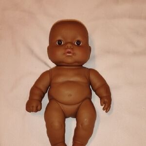 Berenguer African American Chubby Baby Doll, 10", Sweet!